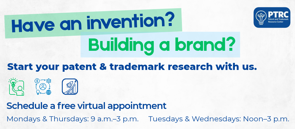 Have an invention? Building a brand? Start your patent & trademark research with us.