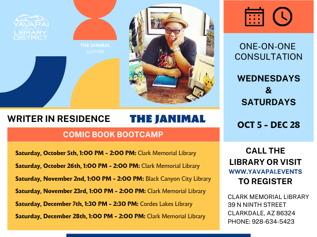 The Janimal at Clark Memorial Library